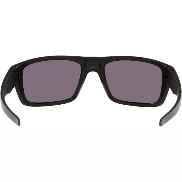 imageOakley Mens Oo9367 Drop Point Rectangular SunglassesMatte BlackPrizm Grey