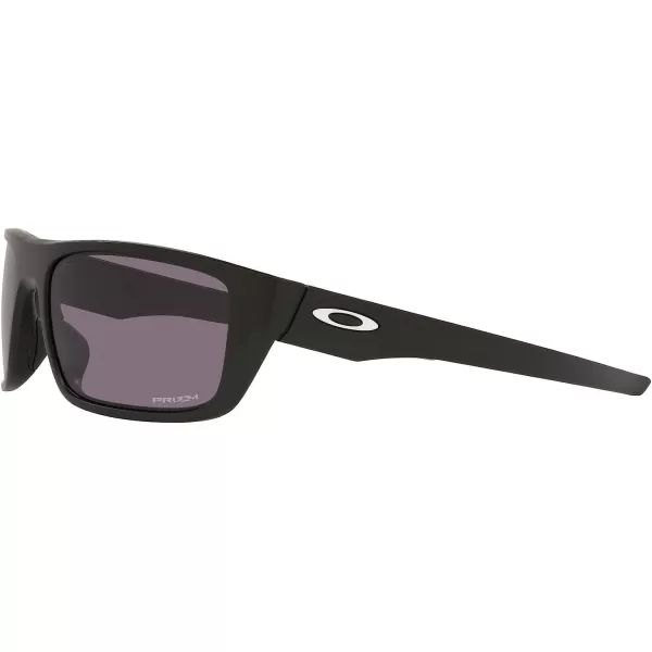 imageOakley Mens Oo9367 Drop Point Rectangular SunglassesMatte BlackPrizm Grey