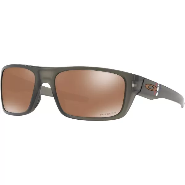 imageOakley Mens Oo9367 Drop Point Rectangular SunglassesMatte Olive InkPrizm Tungsten
