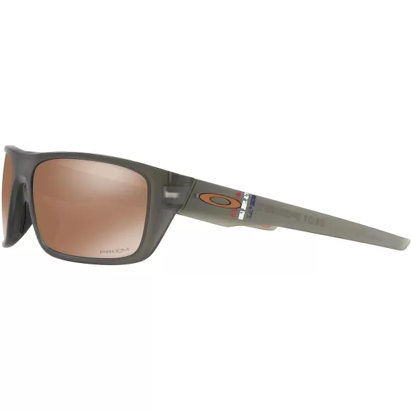 imageOakley Mens Oo9367 Drop Point Rectangular SunglassesMatte Olive InkPrizm Tungsten