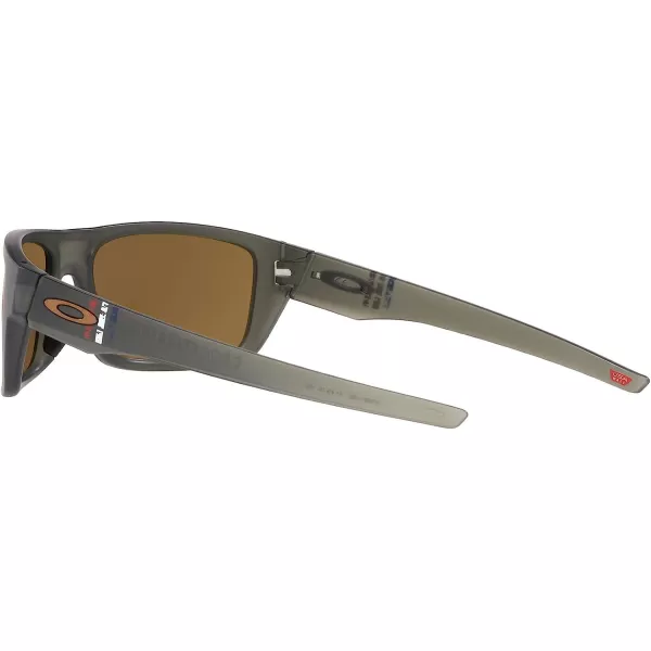 imageOakley Mens Oo9367 Drop Point Rectangular SunglassesMatte Olive InkPrizm Tungsten