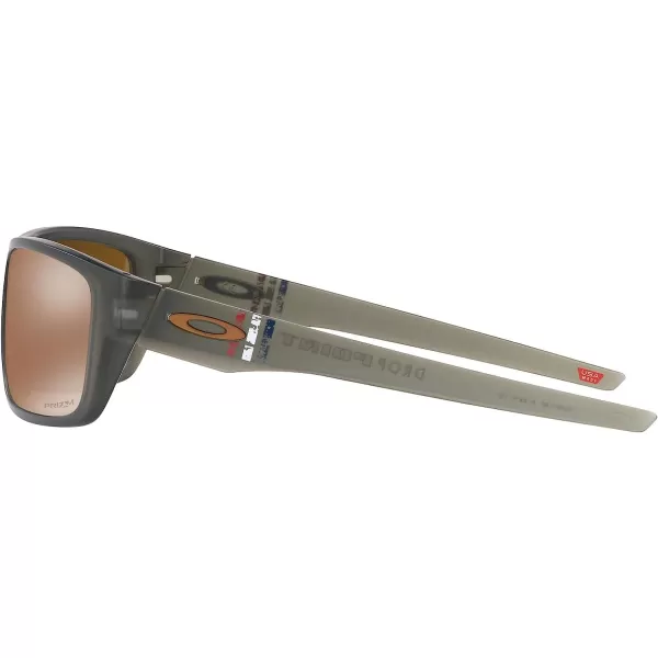 imageOakley Mens Oo9367 Drop Point Rectangular SunglassesMatte Olive InkPrizm Tungsten
