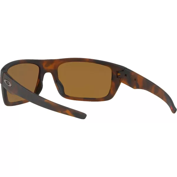 imageOakley Mens Oo9367 Drop Point Rectangular SunglassesMatte TortoisePrizm Tungsten Polarized