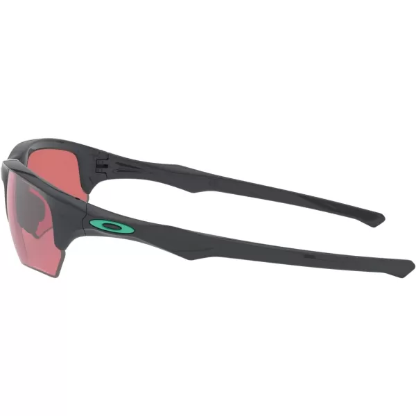 imageOakley Mens Oo9372 Flak Beta Low Bridge Fit Rectangular SunglassesCarbonPrizm Dark Golf