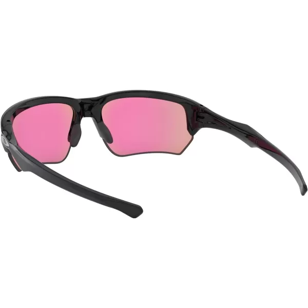 imageOakley Mens Oo9372 Flak Beta Low Bridge Fit Rectangular SunglassesPolished BlackPrizm Golf