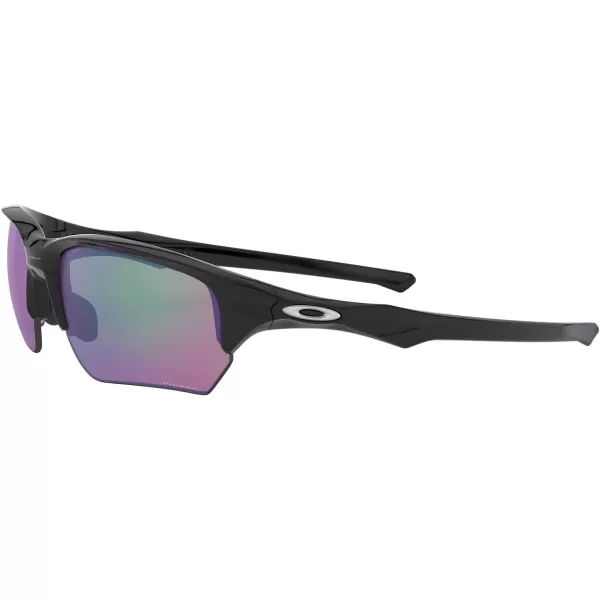 imageOakley Mens Oo9372 Flak Beta Low Bridge Fit Rectangular SunglassesPolished BlackPrizm Golf