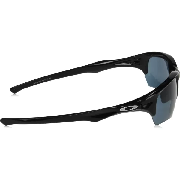 imageOakley Mens Oo9372 Flak Beta Low Bridge Fit Rectangular SunglassesPolished BlackPrizm Grey