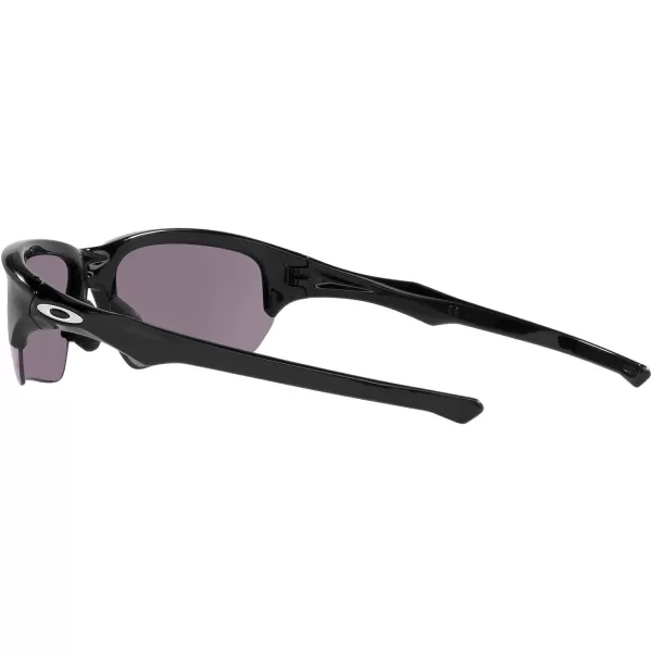 imageOakley Mens Oo9372 Flak Beta Low Bridge Fit Rectangular SunglassesPolished BlackPrizm Grey