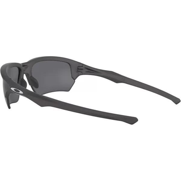 imageOakley Mens Oo9372 Flak Beta Low Bridge Fit Rectangular SunglassesSteelPrizm Black Polarized