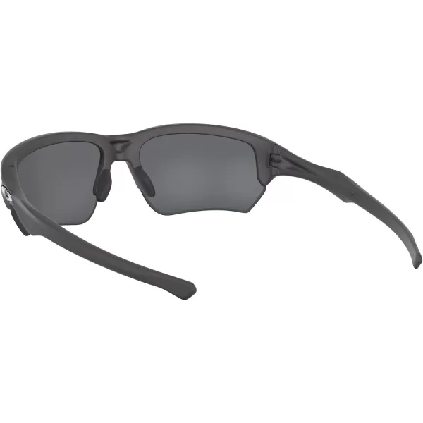 imageOakley Mens Oo9372 Flak Beta Low Bridge Fit Rectangular SunglassesSteelPrizm Black Polarized