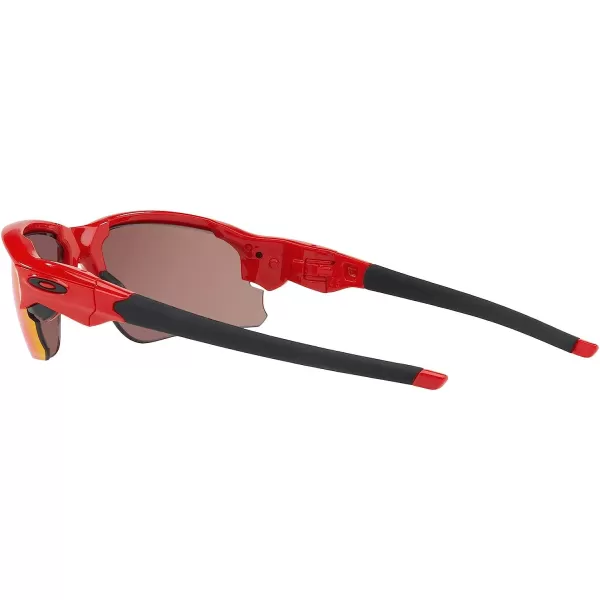 imageOakley Mens Oo9373 Flak Draft Low Bridge Fit Rectangular SunglassesInfraredPrizm Road