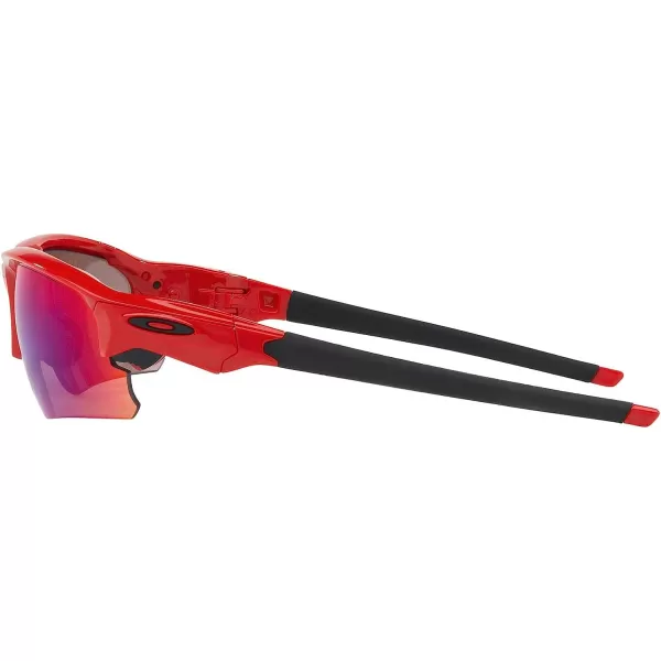 imageOakley Mens Oo9373 Flak Draft Low Bridge Fit Rectangular SunglassesInfraredPrizm Road