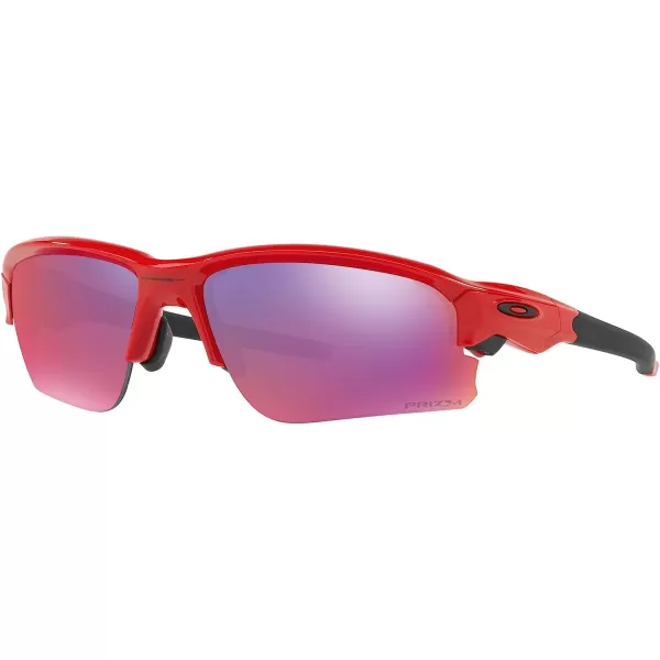 imageOakley Mens Oo9373 Flak Draft Low Bridge Fit Rectangular SunglassesInfraredPrizm Road