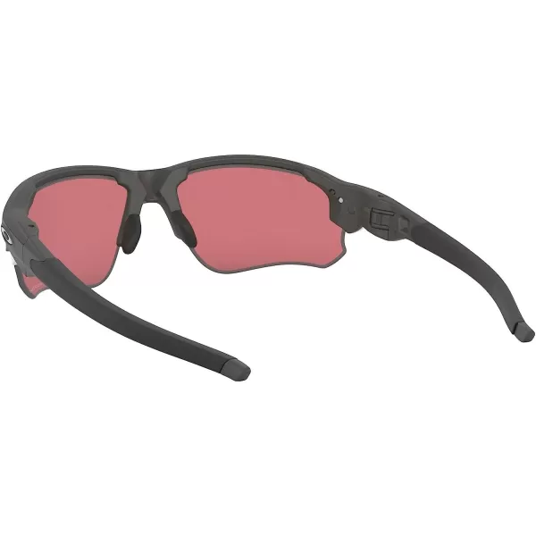 imageOakley Mens Oo9373 Flak Draft Low Bridge Fit Rectangular SunglassesMatte CarbonPrizm Dark Golf