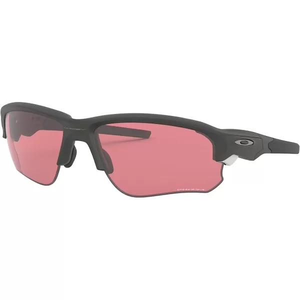 imageOakley Mens Oo9373 Flak Draft Low Bridge Fit Rectangular SunglassesMatte CarbonPrizm Dark Golf