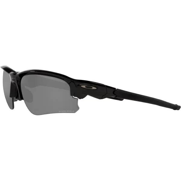 imageOakley Mens Oo9373 Flak Draft Low Bridge Fit Rectangular SunglassesPolished BlackPrizm Black
