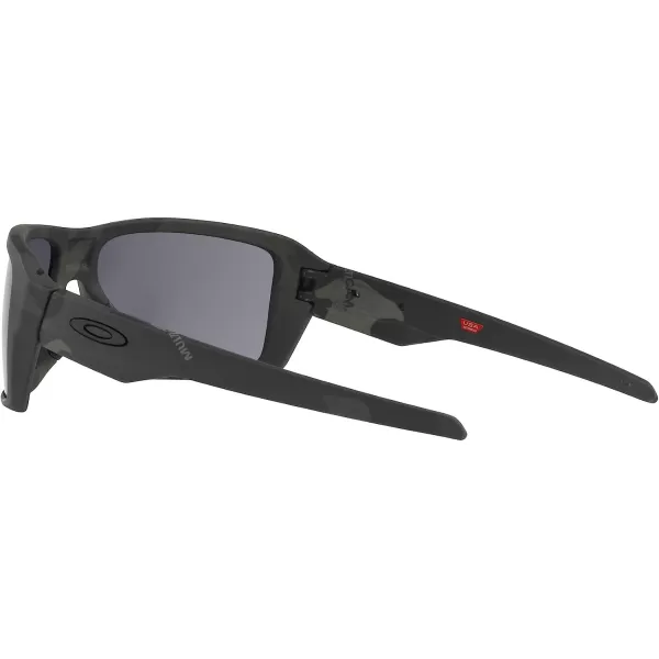 imageOakley Mens Oo9380 Double Edge Rectangular SunglassesMulticam BlackGrey