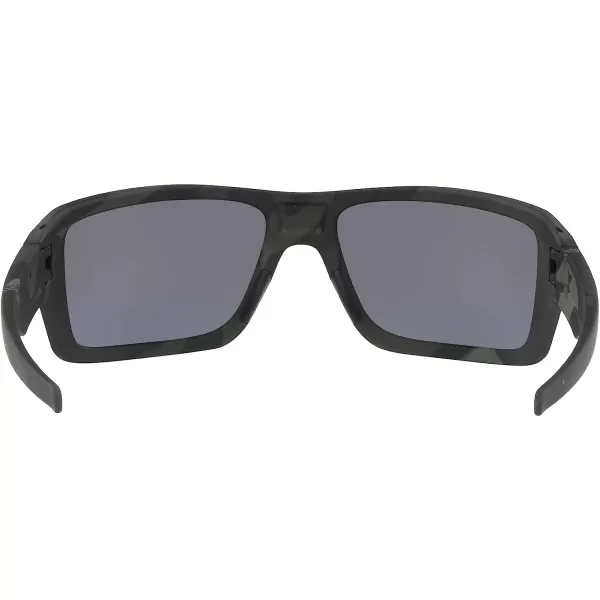 imageOakley Mens Oo9380 Double Edge Rectangular SunglassesMulticam BlackGrey