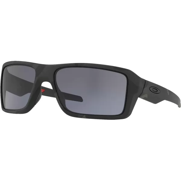 imageOakley Mens Oo9380 Double Edge Rectangular SunglassesMulticam BlackGrey