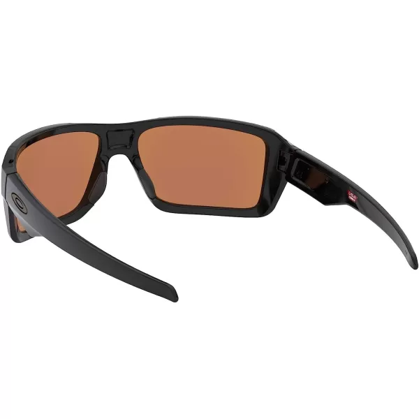 imageOakley Mens Oo9380 Double Edge Rectangular SunglassesPolished BlackPrizm Shallow Water Polarized