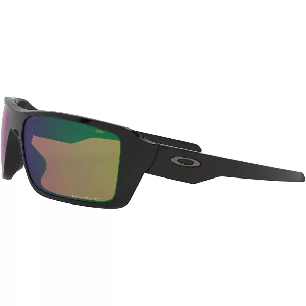 imageOakley Mens Oo9380 Double Edge Rectangular SunglassesPolished BlackPrizm Shallow Water Polarized