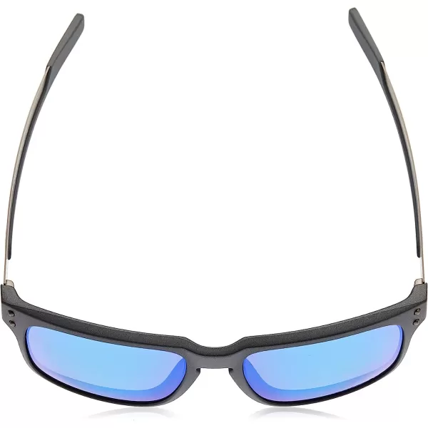 imageOakley Mens Oo9384 Holbrook Mix Rectangular SunglassesSteelPrizm Sapphire Iridium Polarized