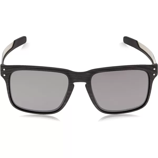 imageOakley Mens Oo9384 Holbrook Mix Rectangular SunglassesWoodgrainPrizm Black