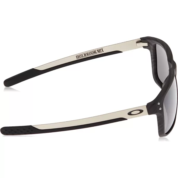 imageOakley Mens Oo9384 Holbrook Mix Rectangular SunglassesWoodgrainPrizm Black