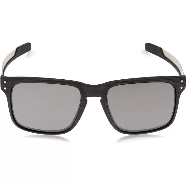 imageOakley Mens Oo9384 Holbrook Mix Rectangular SunglassesWoodgrainPrizm Black