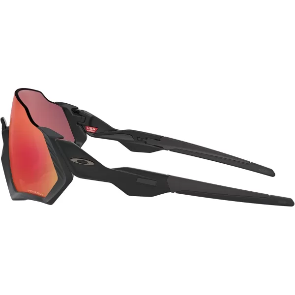 imageOakley Mens Oo9401 Flight Jacket Rectangular SunglassesMatte BlackPrizm Trail Torch