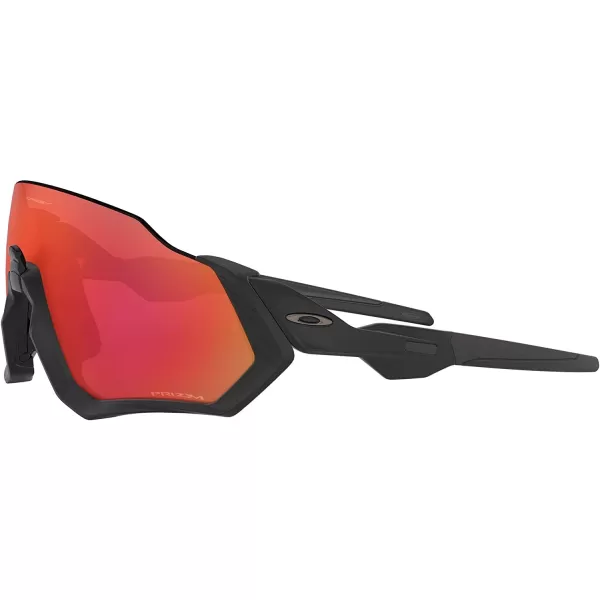 imageOakley Mens Oo9401 Flight Jacket Rectangular SunglassesMatte BlackPrizm Trail Torch