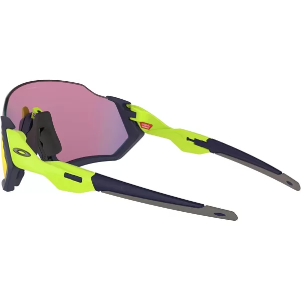 imageOakley Mens Oo9401 Flight Jacket Rectangular SunglassesMatte NavyPrizm Road