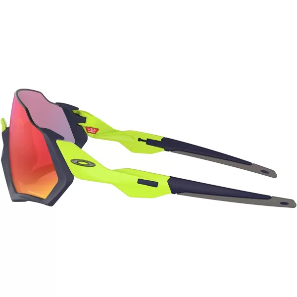imageOakley Mens Oo9401 Flight Jacket Rectangular SunglassesMatte NavyPrizm Road