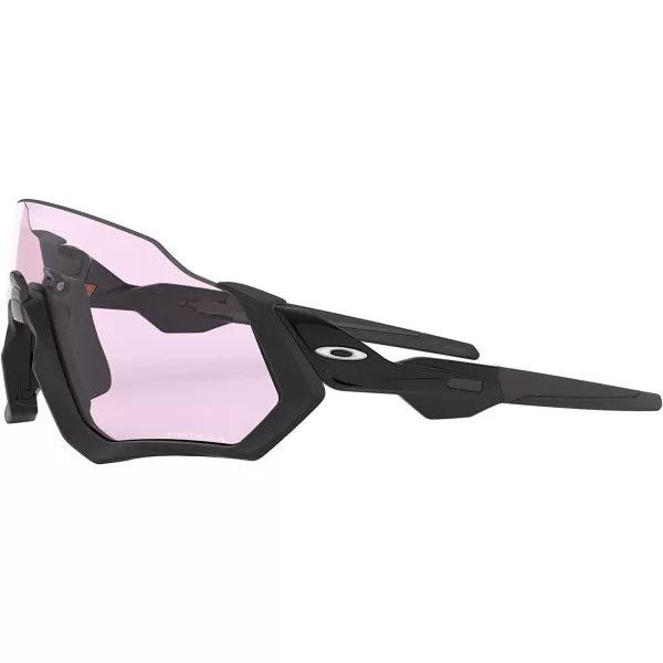 imageOakley Mens Oo9401 Flight Jacket Rectangular SunglassesPolished BlackPrizm Low Light