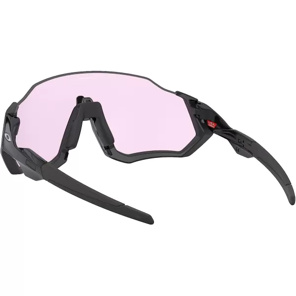 imageOakley Mens Oo9401 Flight Jacket Rectangular SunglassesPolished BlackPrizm Low Light