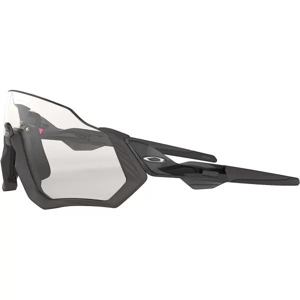 imageOakley Mens Oo9401 Flight Jacket Rectangular SunglassesSteelClear Black Iridium Photochromic