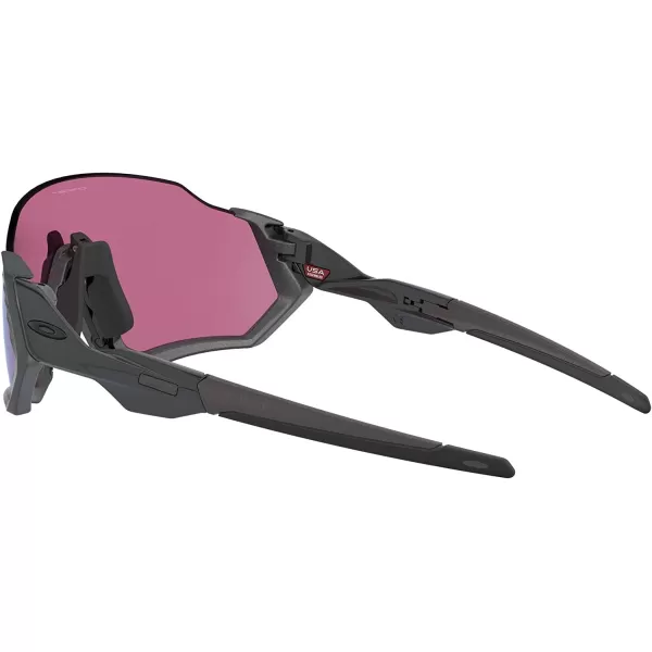 imageOakley Mens Oo9401 Flight Jacket Rectangular SunglassesSteelPrizm Road Jade