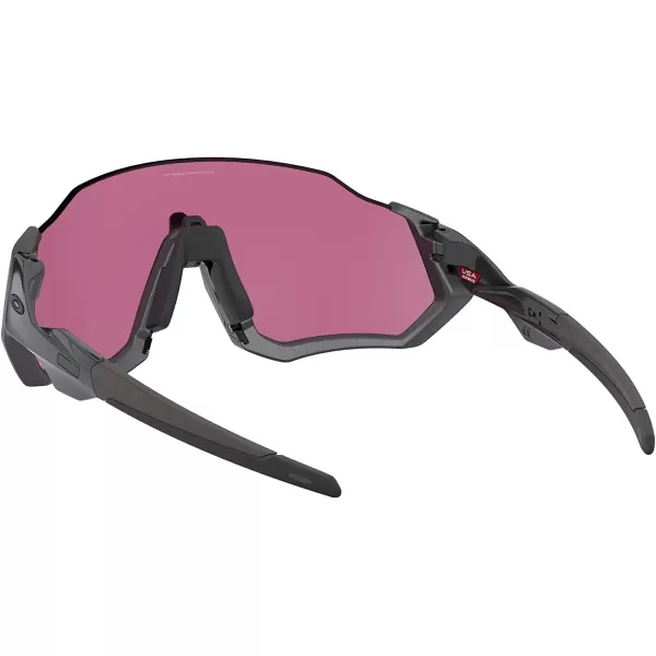 imageOakley Mens Oo9401 Flight Jacket Rectangular SunglassesSteelPrizm Road Jade
