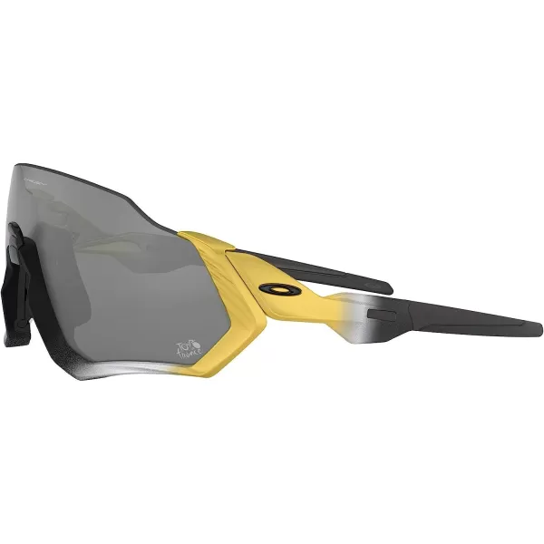 imageOakley Mens Oo9401 Flight Jacket Rectangular SunglassesTrifecta FadePrizm Black