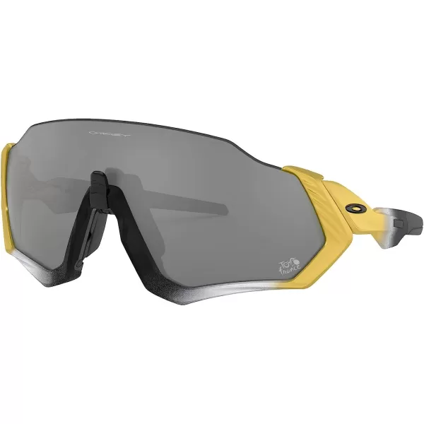 imageOakley Mens Oo9401 Flight Jacket Rectangular SunglassesTrifecta FadePrizm Black