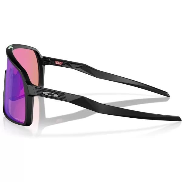 imageOakley Mens Oo9406a Sutro Low Bridge Fit Rectangular SunglassesMatte BlackPrizm Golf