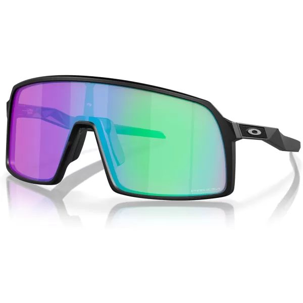 imageOakley Mens Oo9406a Sutro Low Bridge Fit Rectangular SunglassesMatte BlackPrizm Golf