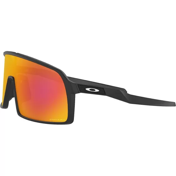 imageOakley Mens Oo9406a Sutro Low Bridge Fit Rectangular SunglassesMatte BlackPrizm Ruby