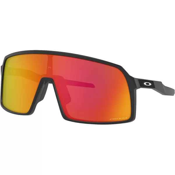 imageOakley Mens Oo9406a Sutro Low Bridge Fit Rectangular SunglassesMatte BlackPrizm Ruby
