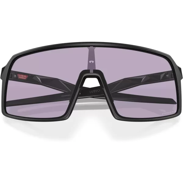 imageOakley Mens Oo9406a Sutro Low Bridge Fit Rectangular SunglassesMatte BlackPrizm Slate
