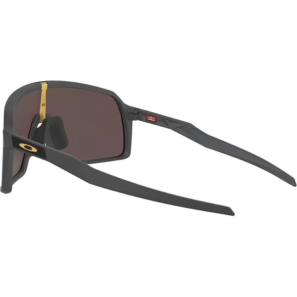 imageOakley Mens Oo9406a Sutro Low Bridge Fit Rectangular SunglassesMatte CarbonPrizm 24k