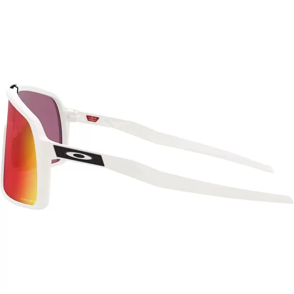 imageOakley Mens Oo9406a Sutro Low Bridge Fit Rectangular SunglassesMatte WhitePrizm Road