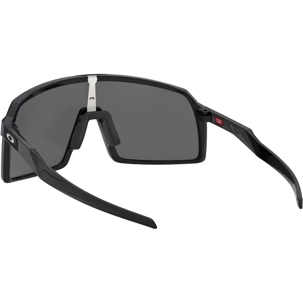 imageOakley Mens Oo9406a Sutro Low Bridge Fit Rectangular SunglassesPolished BlackPrizm Black