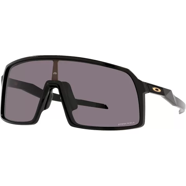 imageOakley Mens Oo9406a Sutro Low Bridge Fit Rectangular SunglassesPolished BlackPrizm Grey