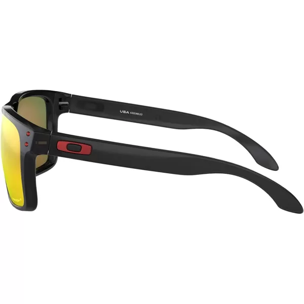 imageOakley Mens Oo9417 Holbrook XL Square SunglassesBlack InkRedPrizm Ruby Polarized